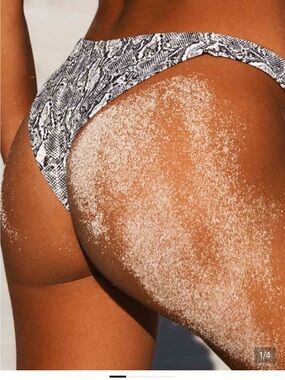 Snake-Print ARK SWIMWEAR Banded size S